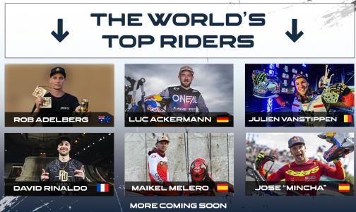 The world’s top riders will compete at the Navarra Arena on December 20th