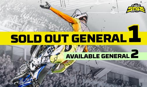 GENERAL 1 TICKETS ARE SOLD OUT!