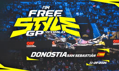 The 2026 FIM Freestyle GP World Cup Champion Will Be Decided in San Sebastián